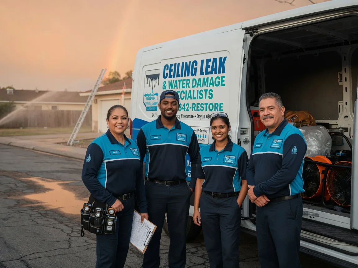 Ceiling Leak Cleanup company in Lynnville, TN
